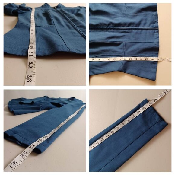 Cleo Blue Skirt Blazer Suit Set - Picture 8 of 16